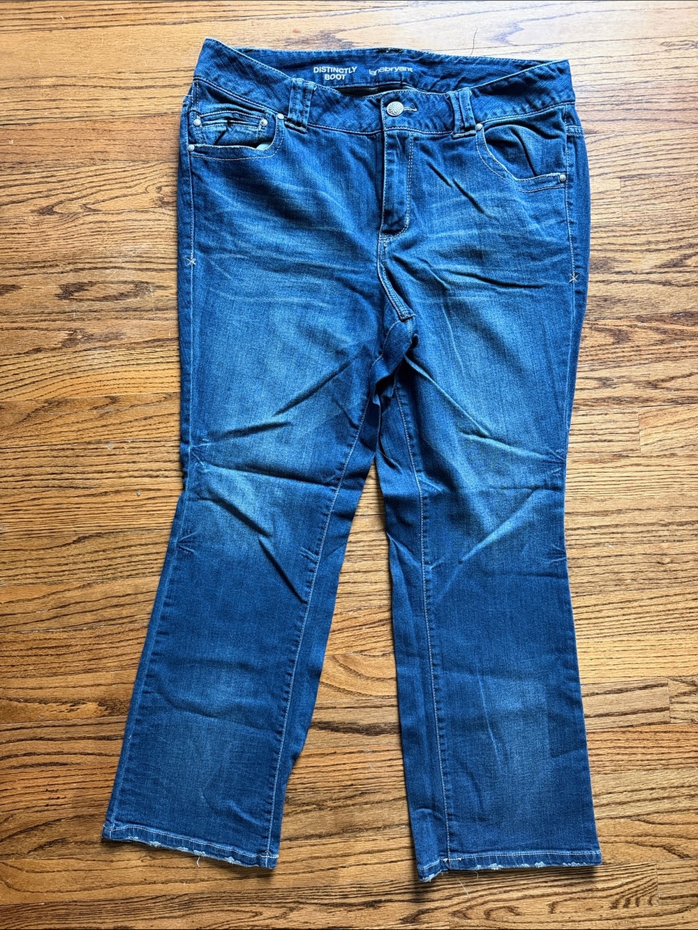 Lane Bryant Dark Blue Bootcut Jeans